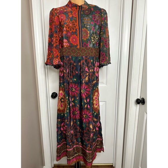 Farm Rio x Anthropologie Mock-Neck Dress - Picture 5 of 9